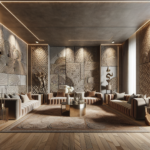 Tactile Topography: 3D Textured Surfaces in High-End Interiors