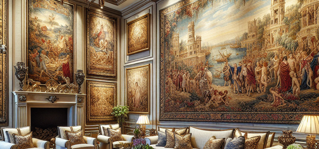 Textile as Art: Tapestries and Wall Hangings in Luxury Homes