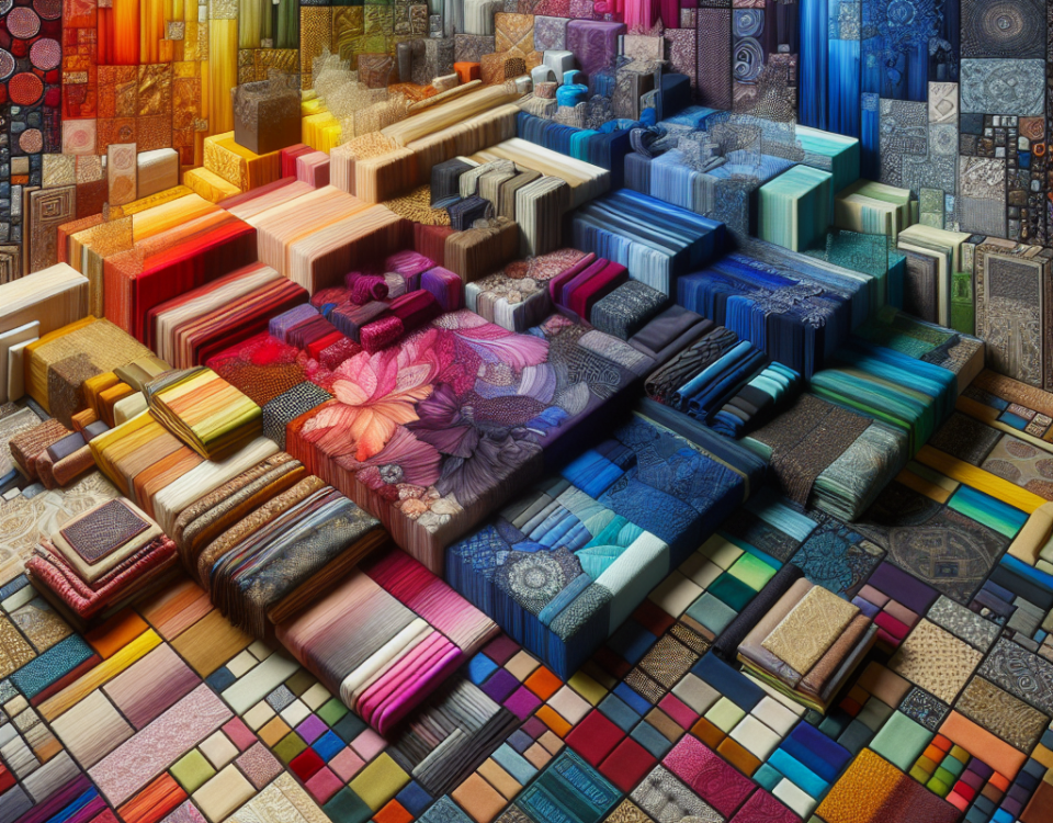 Textile Blocking: Color Theory with Fabrics in Luxury Design