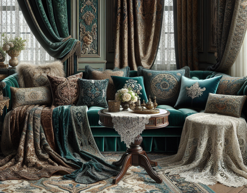 Textile Treasures: Luxurious Fabrics That Elevate Any Space