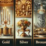 The Alchemy of Metals: Gold, Silver, and Bronze in Luxury Decor