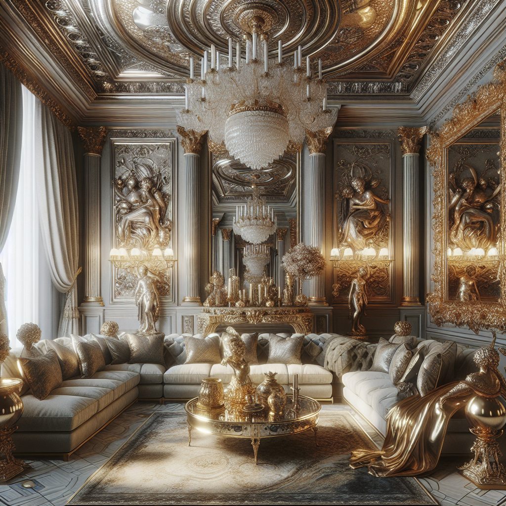 The Alchemy of Metals: Gold, Silver, and Bronze in Luxury Decor