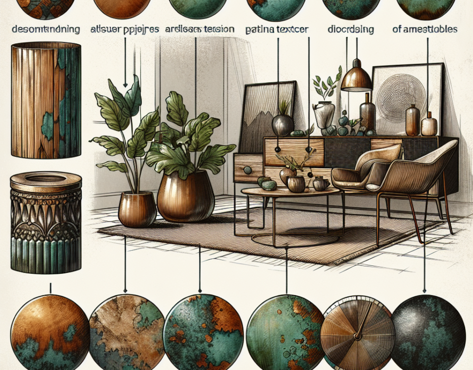 The Alchemy of Patinas: Aged Finishes in Contemporary Design