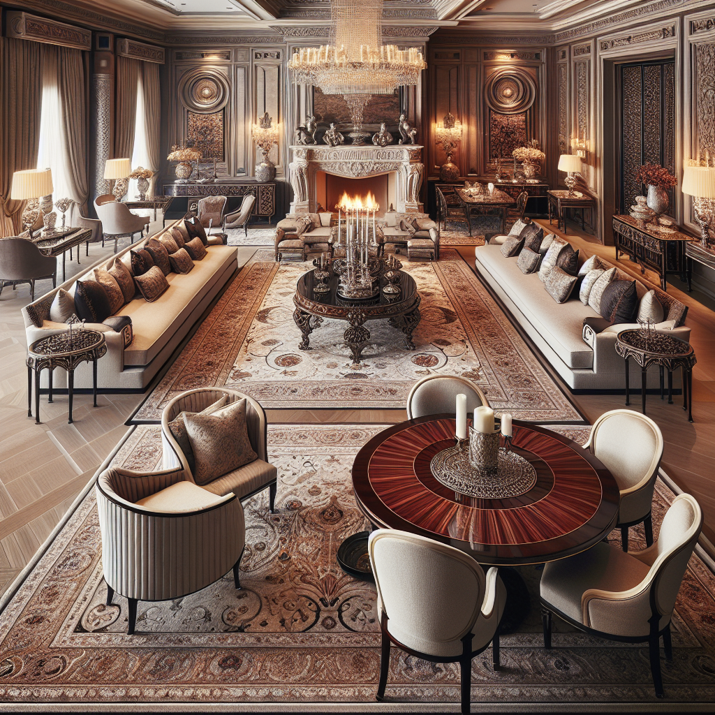The Art of Arrangement: Perfecting Furniture Placement in Luxury Homes