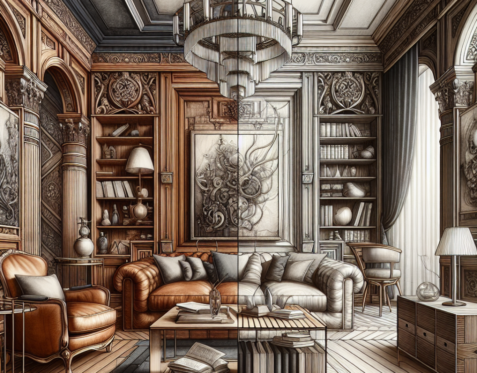 The Art of Juxtaposition: Balancing Old and New in Luxury Interiors