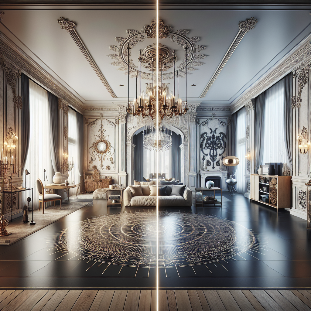 The Art of Juxtaposition: Balancing Old and New in Luxury Interiors