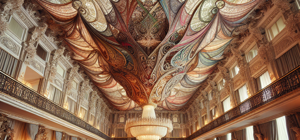 The Art of the Canopy: Overhead Fabric in Luxurious Spaces