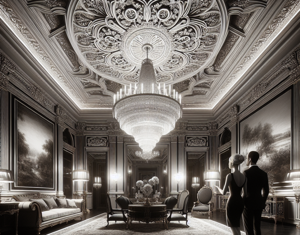 The Art of the Ceiling: Overhead Design in High-End Interiors