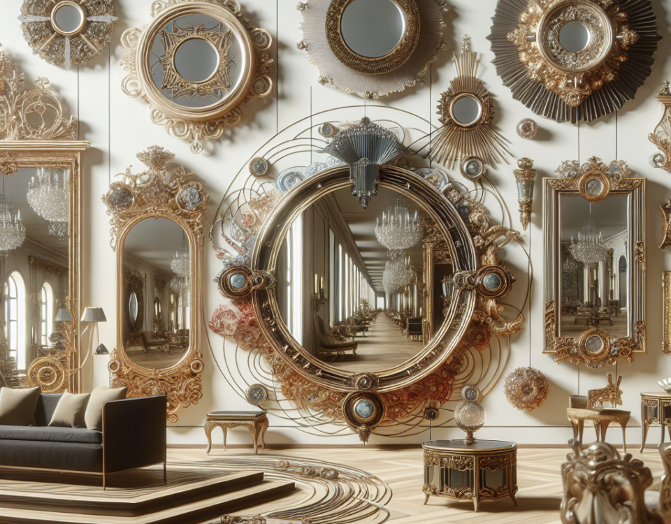 The Art of the Frame: Luxury Mirrors as Focal Points