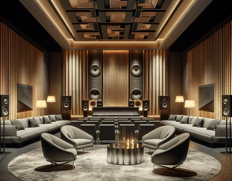 The Luxury of Acoustic Design: Sound Absorption in Style