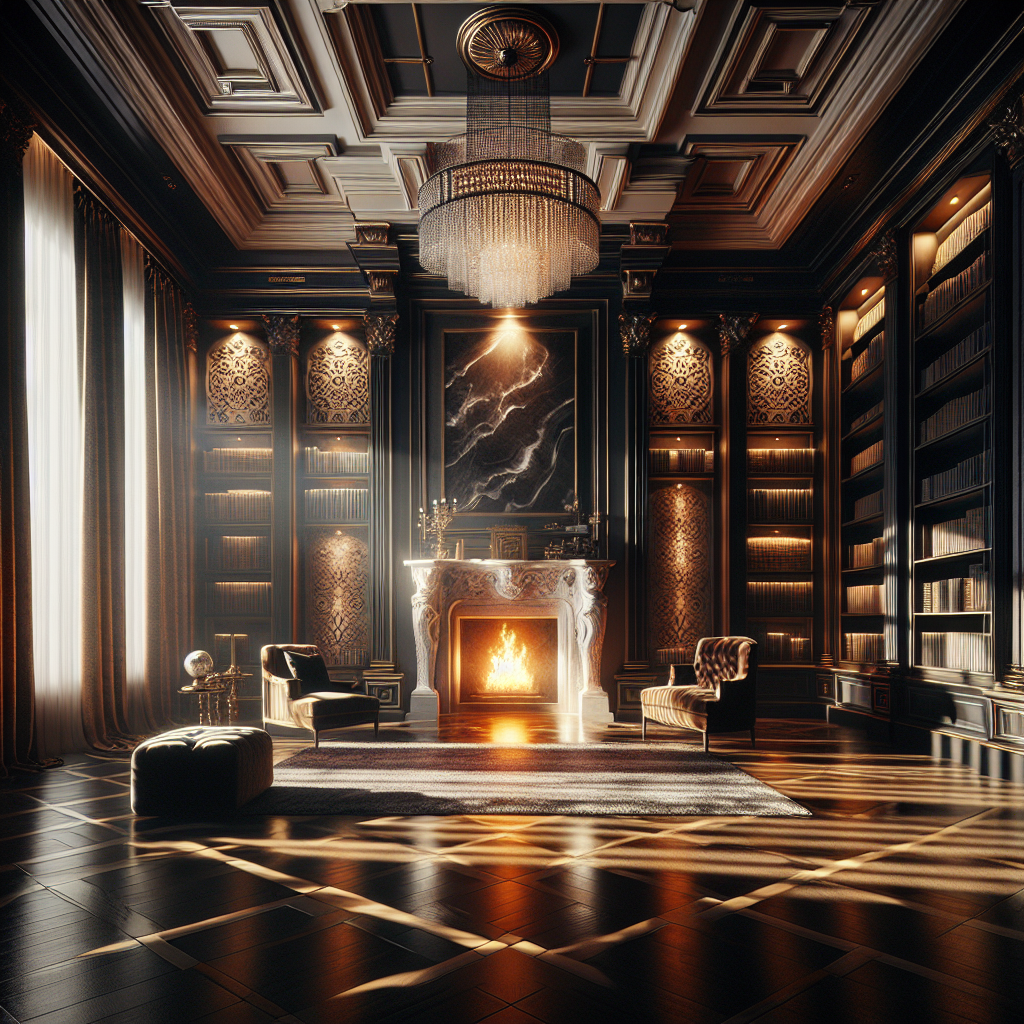 The Luxury of Contrast: Mastering Light and Dark in Interior Spaces