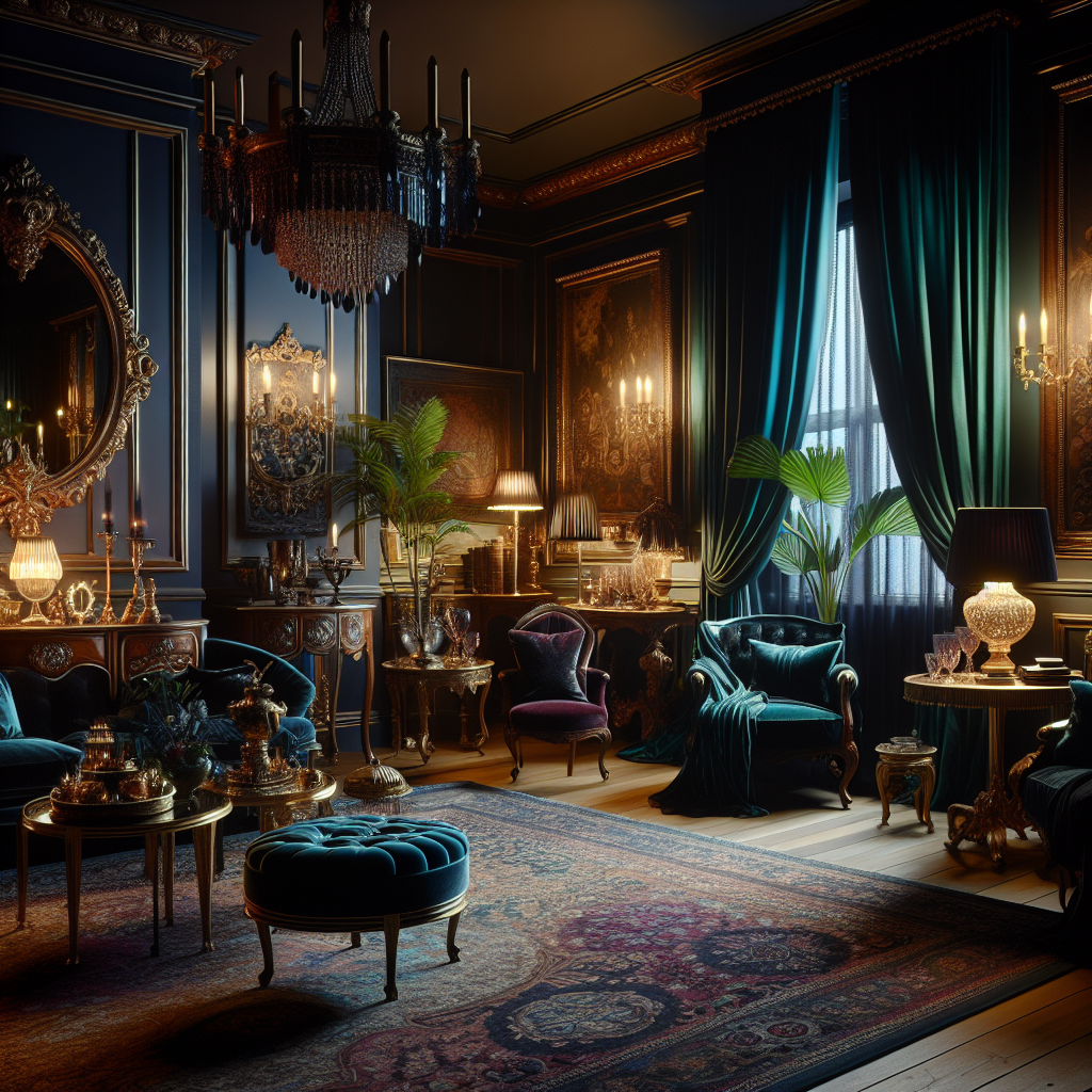 The Luxury of Darkness: Embracing Deep Hues in Design
