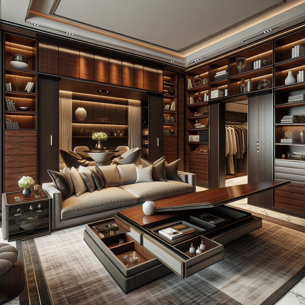 The Luxury of Hideaways: Concealed Storage in High-End Design