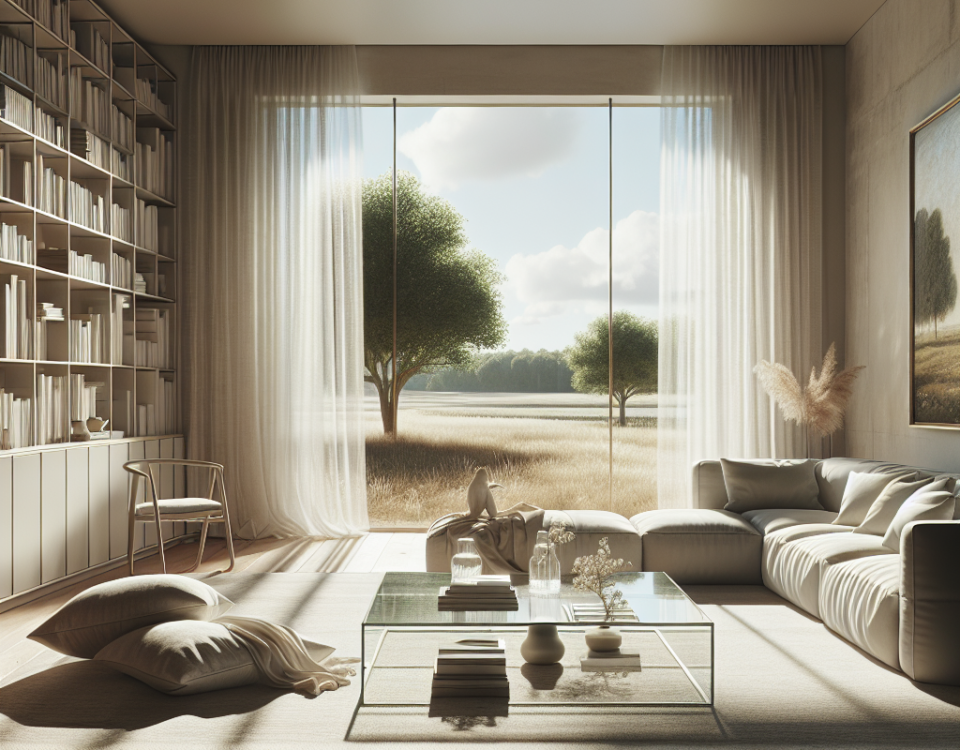 The Luxury of Lightness: Airy Design for Serene Living Spaces
