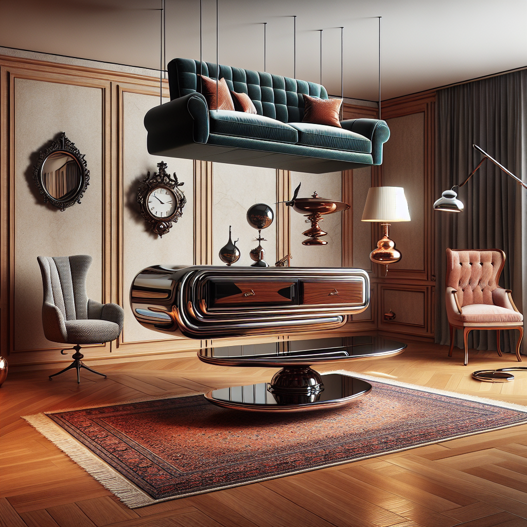 The Luxury of Weightlessness: Floating Furniture Designs