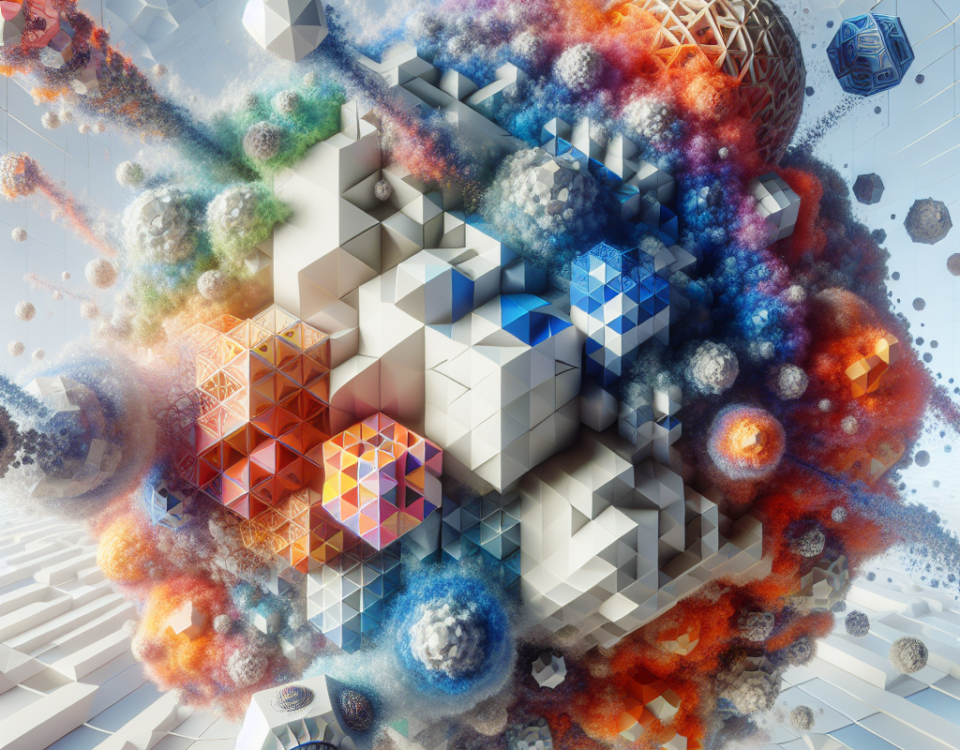 The New Geometry: Complex Shapes in Simple Designs