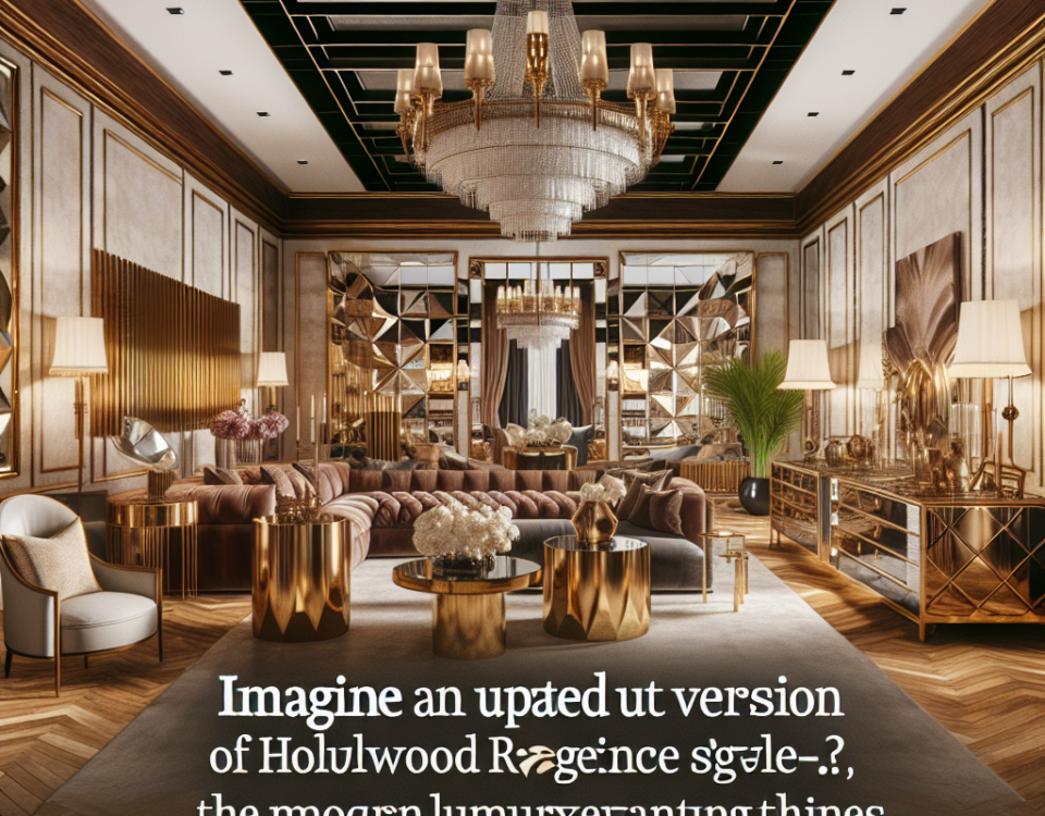 The New Glamour: Updated Hollywood Regency for Modern Luxury