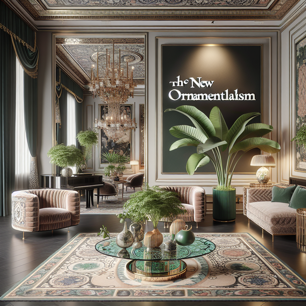 The New Ornamentalism: Decorative Details in Modern Luxury