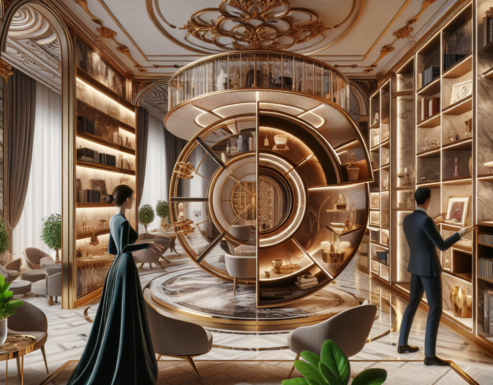 The Power of the Pivot: Movable Elements in Luxury Interiors