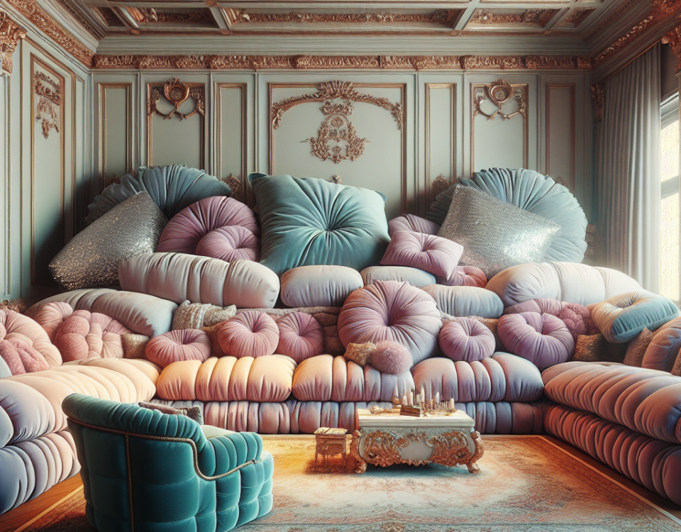 The Power of the Plump: Oversized Cushioning in Luxury Design