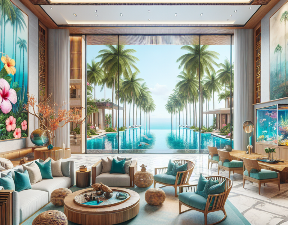 Tropical Luxe: Bringing Paradise into Your High-End Home